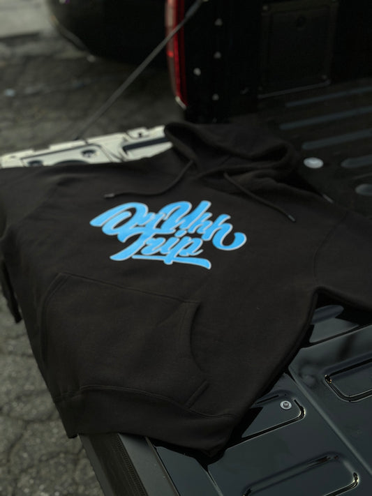 OUT BLACK N' BLUE HOODIE